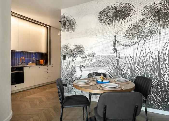 アパート Kobaltowy Centrum グディニャ